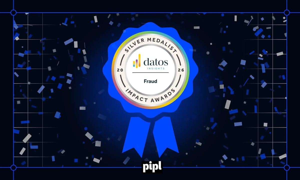 Pipl Recognized for Transaction Fraud Monitoring Innovation in the 2026 Datos Insights Impact Awards
